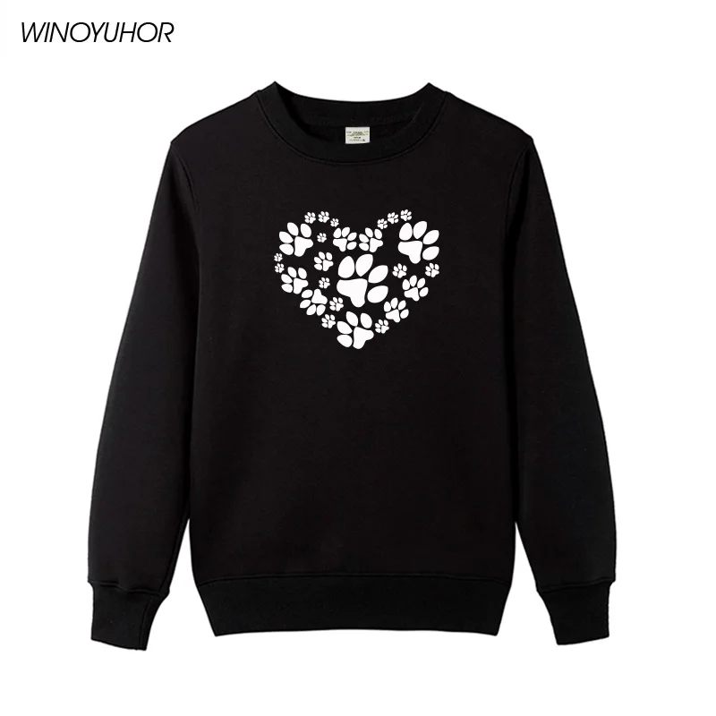2023 New Fashion Dog Paw Print Hoodies Sweatshirts Women Winter Kawaii O-Neck Clothings Creative Pullovers Tops Femmes
2023 New Fashion Dog Paw Print Hoodies Sweatshirts Women Winter Kawaii O-Neck Clothings Creative Pullovers Tops Femmes