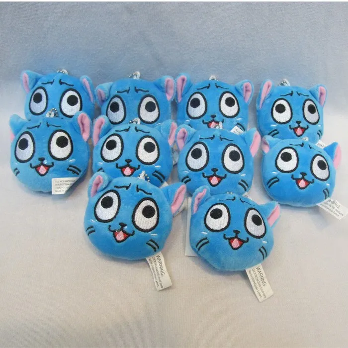 10pcs/lot Anime Fairy Tail Plush Pendant Toy Cartoon Blue Minou Habbie Doll Soft Stuffed pendant Toys Gifts 8cm
10pcs/lot Anime Fairy Tail Plush Pendant Toy Cartoon Blue Minou Habbie Doll Soft Stuffed pendant Toys Gifts 8cm