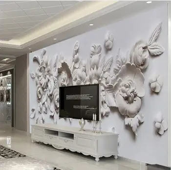 Custom Photo Wallpaper European Style 3D Stereoscopic Relief Flower Wall Mural Paper Living Room Bedroom Bedside Wall Painting
Custom Photo Wallpaper European Style 3D Stereoscopic Relief Flower Wall Mural Paper Living Room Bedroom Bedside Wall Painting
