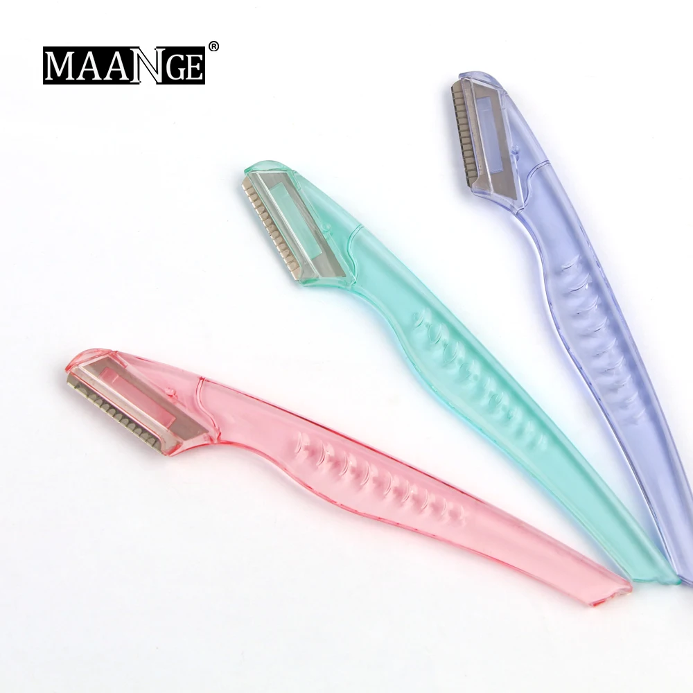 MAANGE 3Pcs/Set Eyebrow Razor Facial Hair Remover Eyebrow Trimmer Sharp Mini Makeup Knife Shaper Shaver for Women Free Shipping
MAANGE 3Pcs/Set Eyebrow Razor Facial Hair Remover Eyebrow Trimmer Sharp Mini Makeup Knife Shaper Shaver for Women Free Shipping