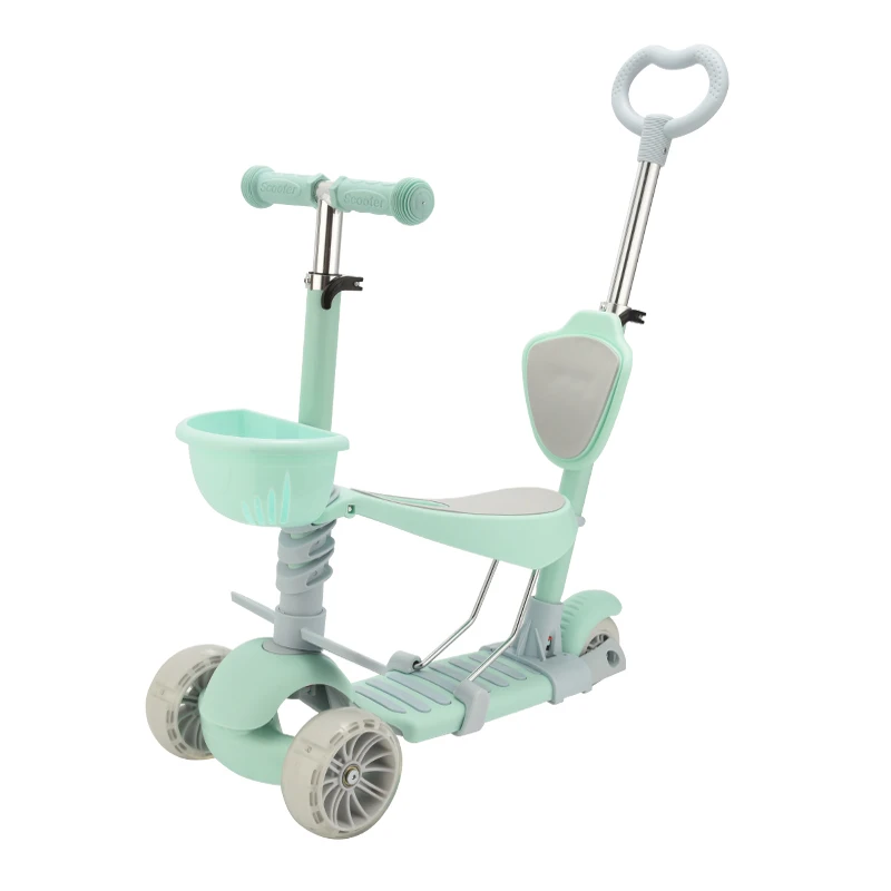 Multifunction children's kick scooter 3-in-1 skateboard height adjustable foot scooter flash 3 wheel kid's scooter
Multifunction children's kick scooter 3-in-1 skateboard height adjustable foot scooter flash 3 wheel kid's scooter