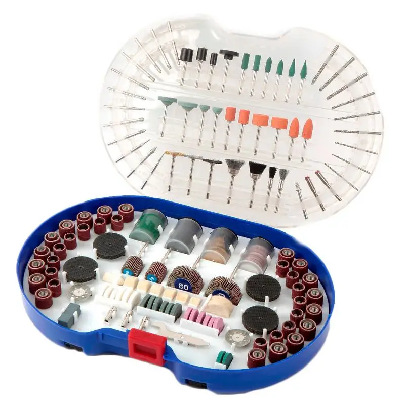 276 pieces Rotary Tool Accessories for Dremel Bit Set Engraving Machine Abrasives Accessories
276 pieces Rotary Tool Accessories for Dremel Bit Set Engraving Machine Abrasives Accessories