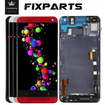 LCD Screen For HTC One M7 LCD With Touch Screen Digitizer Full assembly + Bezel Frame Replacement Parts For HTC M7 LCD Display
LCD Screen For HTC One M7 LCD With Touch Screen Digitizer Full assembly + Bezel Frame Replacement Parts For HTC M7 LCD Display