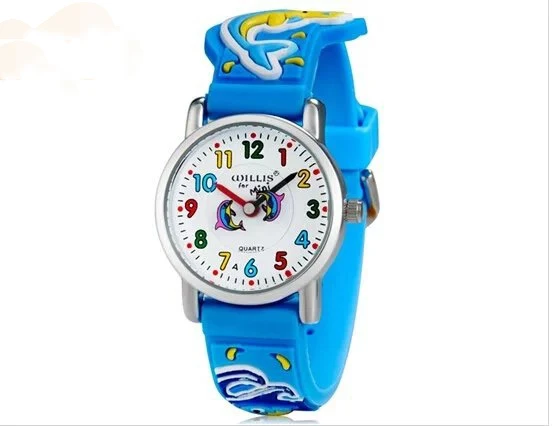 Willis Fashion Brand 3D Dolphin Quartz Clock Watches Luxury Brand Waterproof Children Qlastic Watch Clock Child Watch
Willis Fashion Brand 3D Dolphin Quartz Clock Watches Luxury Brand Waterproof Children Qlastic Watch Clock Child Watch