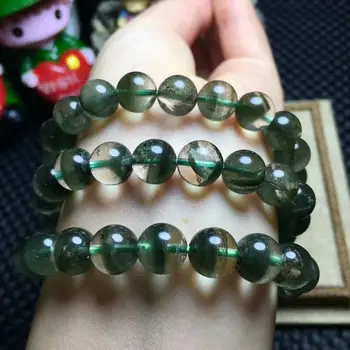 Natural Crystal Bracelet Green Phantom Ghost Quartz Gemstone 10-9mm AAA Free Shipping
Natural Crystal Bracelet Green Phantom Ghost Quartz Gemstone 10-9mm AAA Free Shipping