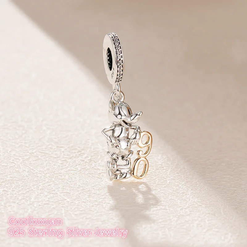 2018 Winter 100% 925 Sterling Silver Cartoon Mouse 90th Anniversary Golden Floating Charms Fit Original Pandora Charms Bracelet
2018 Winter 100% 925 Sterling Silver Cartoon Mouse 90th Anniversary Golden Floating Charms Fit Original Pandora Charms Bracelet