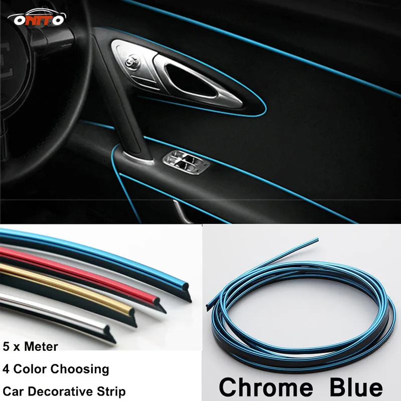 Car chrome strip