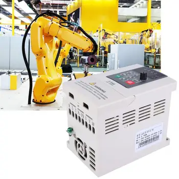 380V 0.75KW VFD Variable Frequency Drive Inverter 3-phase for Motor Speed Control 3-Phase Input Output Frequency Converter
380V 0.75KW VFD Variable Frequency Drive Inverter 3-phase for Motor Speed Control 3-Phase Input Output Frequency Converter
