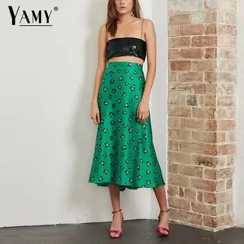 Boho 2019 Summer kawaii chic floral print green skirts womens high waist skirt female casual maxi skirt streetwear korean skirt
Boho 2019 Summer kawaii chic floral print green skirts womens high waist skirt female casual maxi skirt streetwear korean skirt