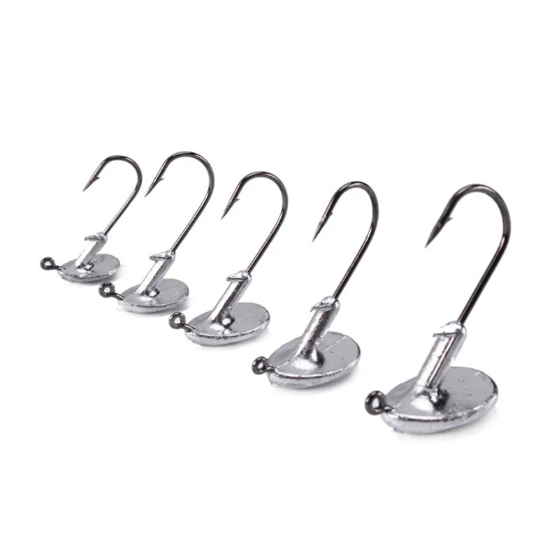 5Pcs/Lot Blood Slot Lead Jig Head Tumbler Fishing Hook 3.5g 5g 7g 10g 14g Hooks for Soft Lure Carbon Steel Fishinghook
5Pcs/Lot Blood Slot Lead Jig Head Tumbler Fishing Hook 3.5g 5g 7g 10g 14g Hooks for Soft Lure Carbon Steel Fishinghook