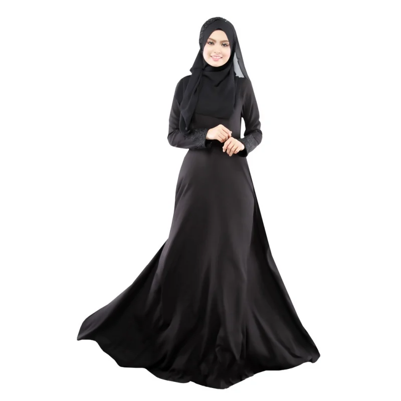 New Kaftan Abaya Dress Muslim Islam Women Jilbab Long Sleeve Maxi Dress Solid Color PY3 L4 B3
New Kaftan Abaya Dress Muslim Islam Women Jilbab Long Sleeve Maxi Dress Solid Color PY3 L4 B3