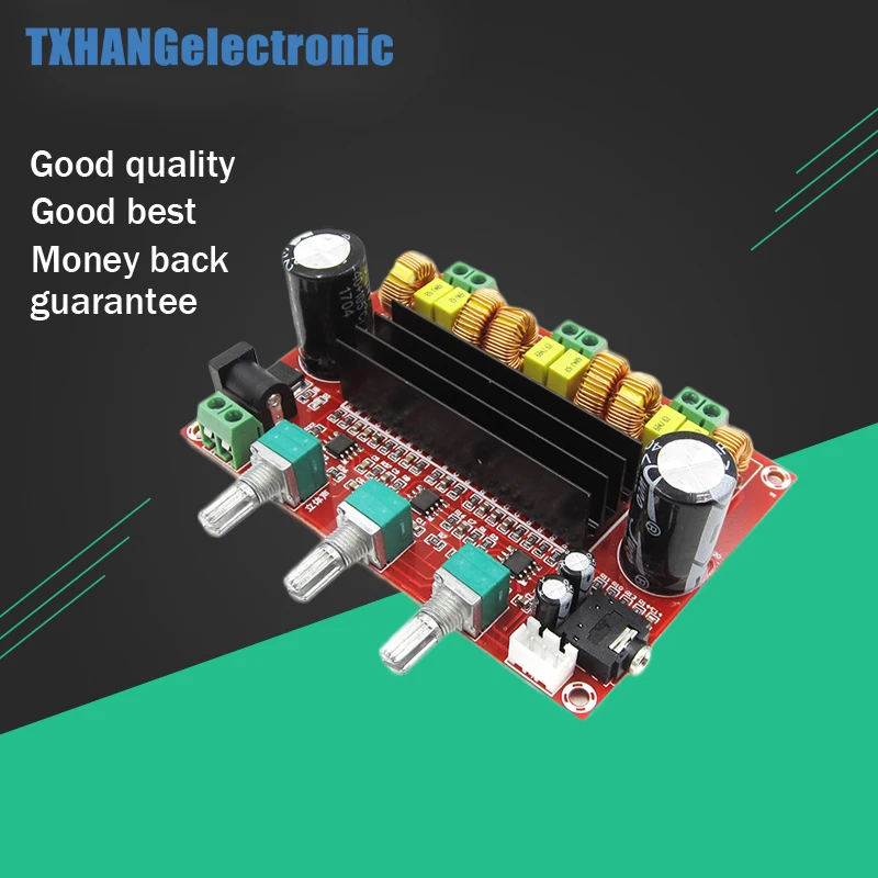 TPA3116D2 DC 12-24V 3 subwoofer channel Digital high efficiency Power Amplifier Board chips loudspeaker box L3FE
TPA3116D2 DC 12-24V 3 subwoofer channel Digital high efficiency Power Amplifier Board chips loudspeaker box L3FE