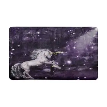 Unicorn in Magical Forest at Night Anti-Slip Door Mat Home Decor Indoor Entrance Doormat Rubber Backing
Unicorn in Magical Forest at Night Anti-Slip Door Mat Home Decor Indoor Entrance Doormat Rubber Backing