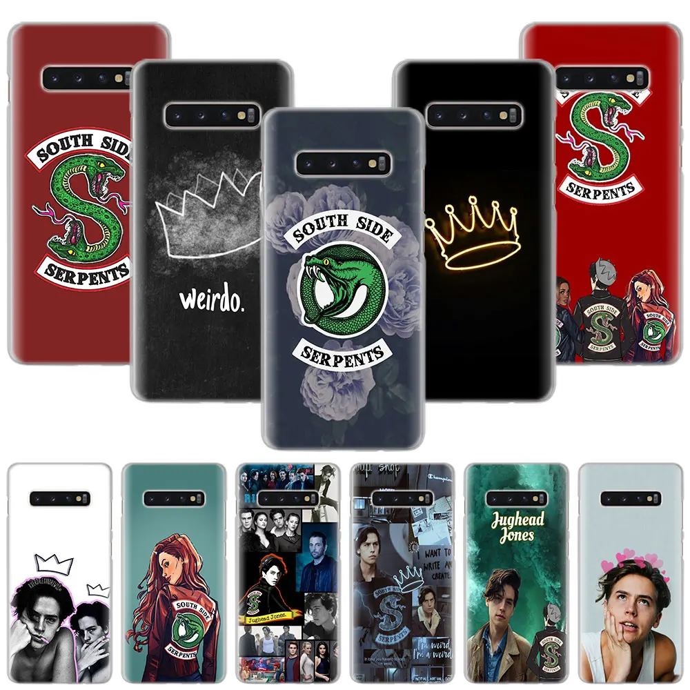 Riverdale South Side Phone Cases for Samsung Galaxy S8 S9 S10 Plus S10e M10 M20 S6 S7 Edge Hard PC case cover
Riverdale South Side Phone Cases for Samsung Galaxy S8 S9 S10 Plus S10e M10 M20 S6 S7 Edge Hard PC case cover