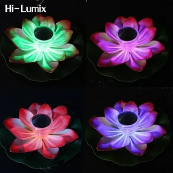 Hi-Lumix Waterproof Solar Floating LED Lotus Light RGB Color Changing Flower Night Lamp For Pond Pool Garden Decoration
Hi-Lumix Waterproof Solar Floating LED Lotus Light RGB Color Changing Flower Night Lamp For Pond Pool Garden Decoration