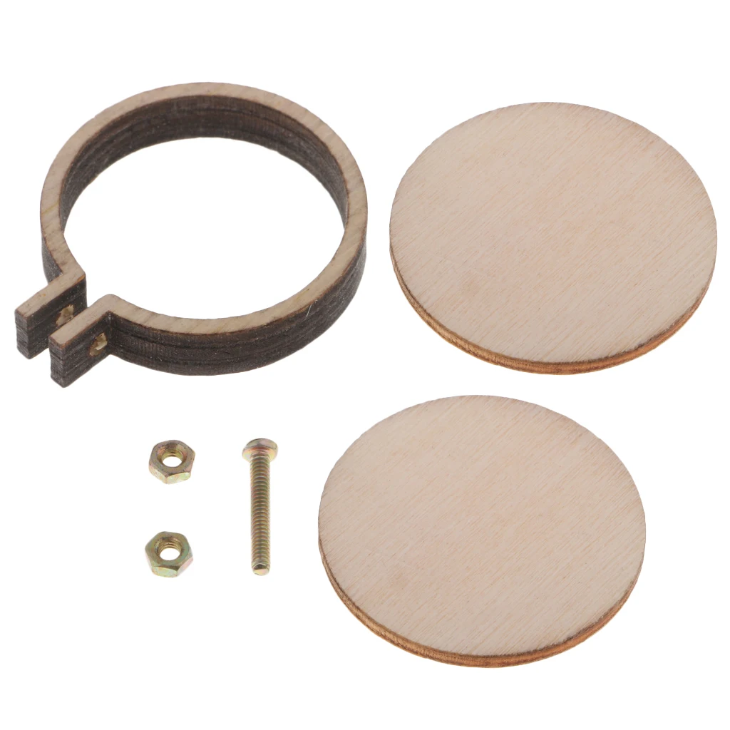 10pcs Mini Round Wooden Embroidery Frame Hoop DIY Art Craft Accessories for Adults Beginners Handicraft Lovers 10pcs Mini Round Wooden Embroidery Frame Hoop DIY Art Craft Accessories for Adults Beginners Handicraft Lovers