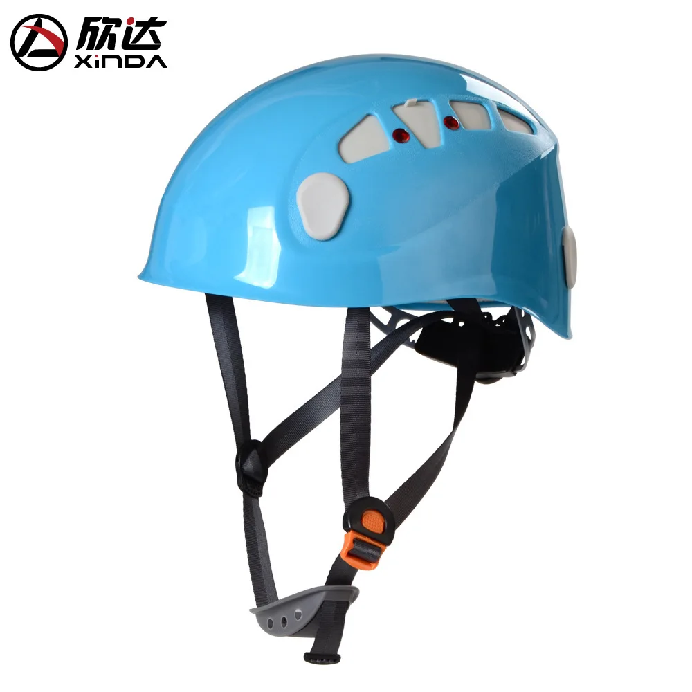 

XINDA FREE SHIPPING Outdoor Downhill Climbing Helmets Riding Mountaineering Tunnel Cable Drop Rescue Helmet Drifting Equipment