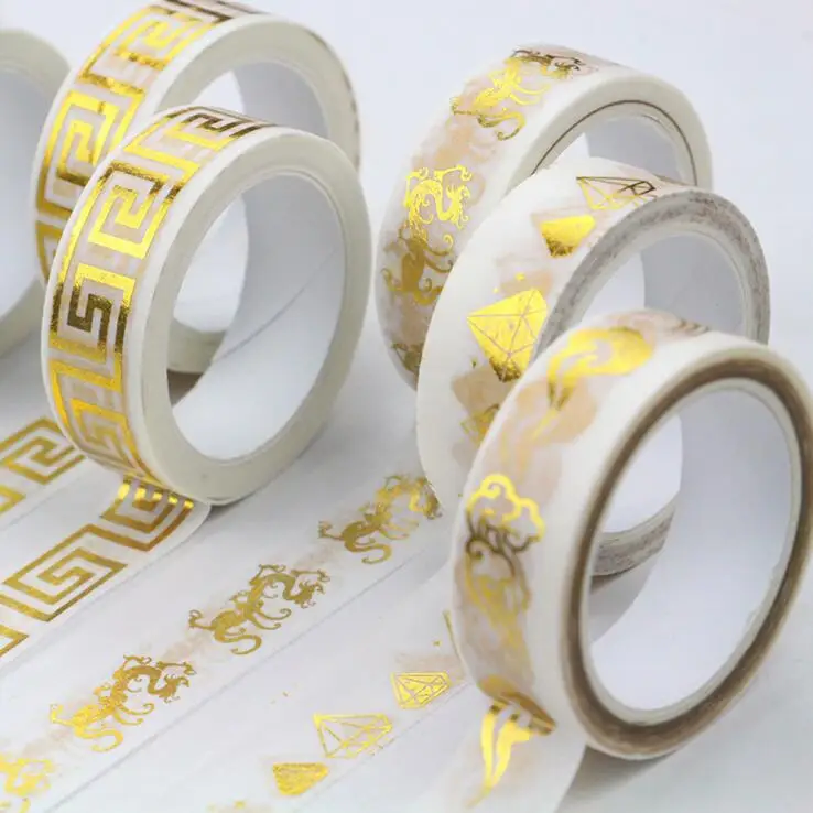 1 Pcs Lytwtw's DIY Gold Paper Tape Masking Scrapbooking Decorative Gift Label Sticker Art Drafting Tool Diary Adhesive
1 Pcs Lytwtw's DIY Gold Paper Tape Masking Scrapbooking Decorative Gift Label Sticker Art Drafting Tool Diary Adhesive