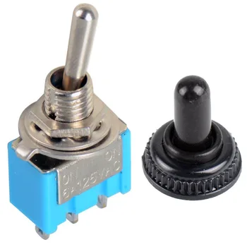 High Quality Waterproof Switch Cap On-On Miniature Toggle Switches 6A 125V VE190 P
High Quality Waterproof Switch Cap On-On Miniature Toggle Switches 6A 125V VE190 P