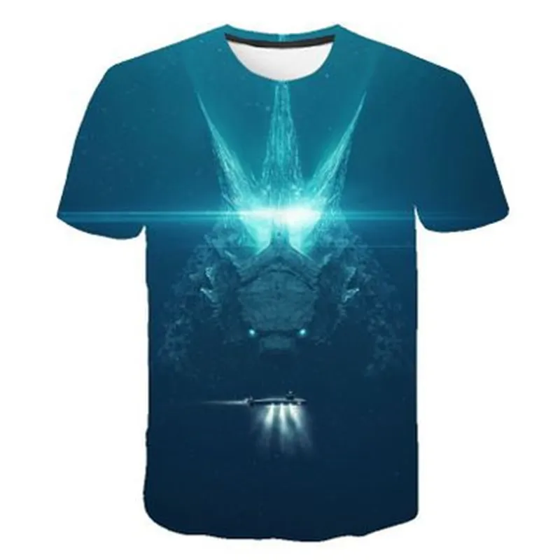 2019 Summer New Men's 3D Godzilla King of the Monsters T Shirt Fashion Printed T-Shirt Top Cool T-Shirt Brand Breathable Tops
2019 Summer New Men's 3D Godzilla King of the Monsters T Shirt Fashion Printed T-Shirt Top Cool T-Shirt Brand Breathable Tops