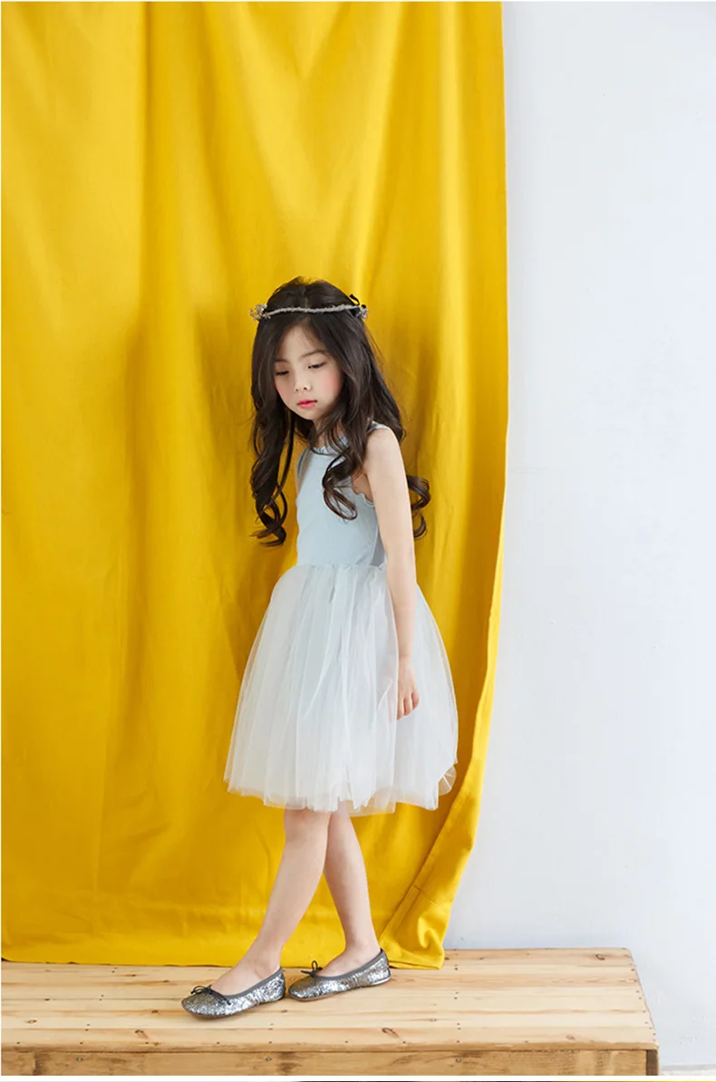 Patchwork Mesh Kids Girls Summer Dresses Ball Gown Dress Teenage Girls Dresses 14 Years 12 10 8 6 Pink Blue Children Clotihng 4 5 6 7 8 9 10 11 12 13 14 15 16 years little teenage kids girl summer dress (16).jpg