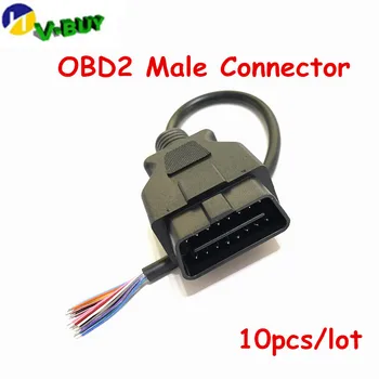10pcs OBD OBD2 16Pin Male Connector Plug to Opening Extension Cable OBDII OBD 16Pin 16 Pin Best For ELM327 Extension Transfer
10pcs OBD OBD2 16Pin Male Connector Plug to Opening Extension Cable OBDII OBD 16Pin 16 Pin Best For ELM327 Extension Transfer