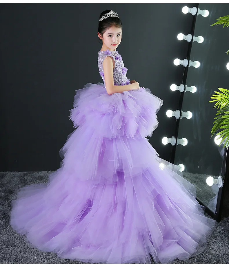 Glizt Long Trailing Flower Girls Dresses for Wedding Violet Tutu Kids Pageant Dress First Holy Communion Dress Party Prom Dress
Glizt Long Trailing Flower Girls Dresses for Wedding Violet Tutu Kids Pageant Dress First Holy Communion Dress Party Prom Dress