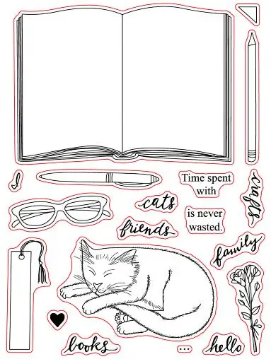 OPEN BOOK Transparent Clear Silicone Stamp/Seal for DIY scrapbooking/photo album Decorative clear stamp sheets A1565
OPEN BOOK Transparent Clear Silicone Stamp/Seal for DIY scrapbooking/photo album Decorative clear stamp sheets A1565