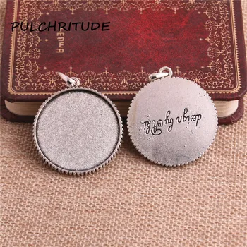 PULCHRITUDE 8pcs Metal Alloy Antique Silver Colors Beads Pendants Round Cabochon Setting 30mm 35mm dia Diy Jewelry Make c2068
PULCHRITUDE 8pcs Metal Alloy Antique Silver Colors Beads Pendants Round Cabochon Setting 30mm 35mm dia Diy Jewelry Make c2068