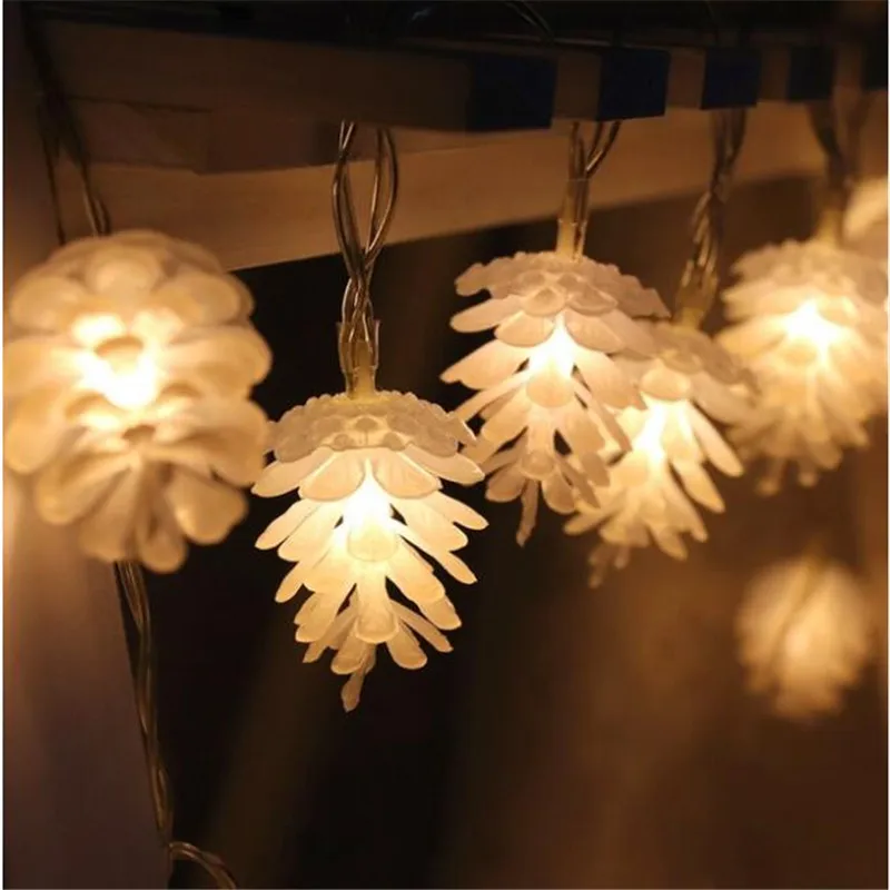 5M 28LED Fairy String Light Pine Cone Pendant light Holiday Lighting Christmas Wedding New Year Party Garden Home Window Decor
5M 28LED Fairy String Light Pine Cone Pendant light Holiday Lighting Christmas Wedding New Year Party Garden Home Window Decor