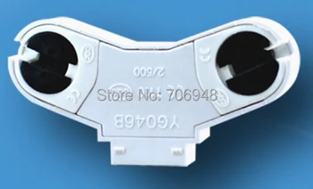 CE Double head T5 lamp holder T5 fluorescent lamp socket 500v/2a for 15-80w led tube
CE Double head T5 lamp holder T5 fluorescent lamp socket 500v/2a for 15-80w led tube