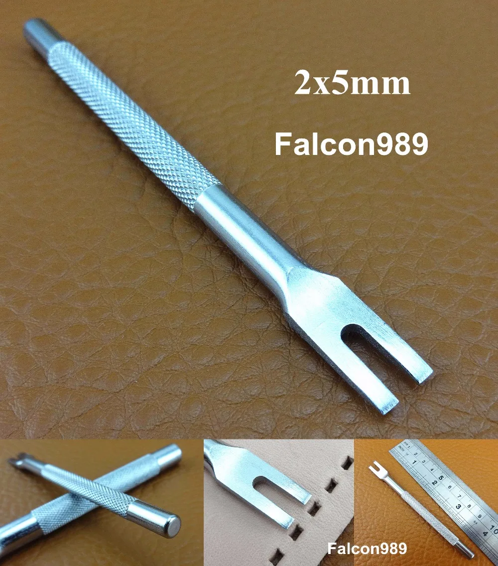 1pc 5mm 2 Prongs Leather Craft Sewing Stitching Flat Shaped Tips Pro Line Lacing Chisel Pricking Iron Punch Tool Set Cutter Awl
1pc 5mm 2 Prongs Leather Craft Sewing Stitching Flat Shaped Tips Pro Line Lacing Chisel Pricking Iron Punch Tool Set Cutter Awl