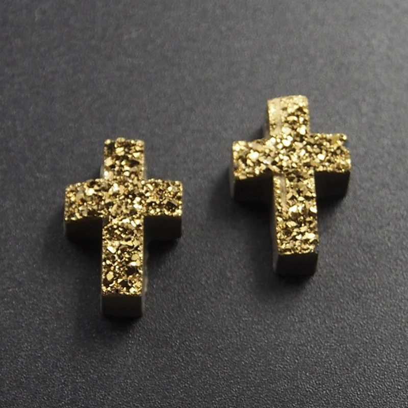 Cross Druzy Pendant (95)