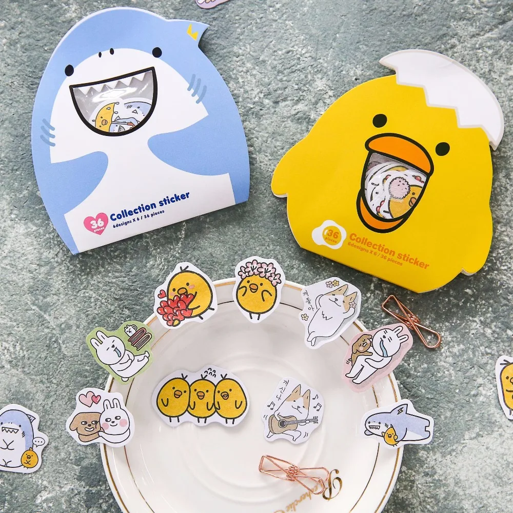 36 Pcs/Set Cute Rabbit Dog Mini Sticker Cartoon Animal Mobile Decorative Stickers Scrapbooking DIY Craft Stickers
36 Pcs/Set Cute Rabbit Dog Mini Sticker Cartoon Animal Mobile Decorative Stickers Scrapbooking DIY Craft Stickers