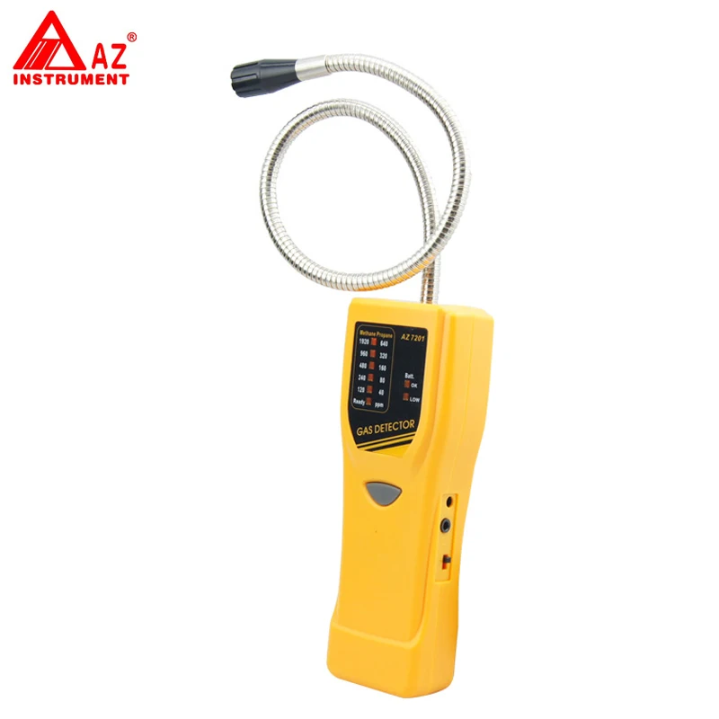 Handheld Type Gas Leak Detector ,Portable Gas Leak Detector AZ7291 Methane and Propane Gas Leakage
Handheld Type Gas Leak Detector ,Portable Gas Leak Detector AZ7291 Methane and Propane Gas Leakage