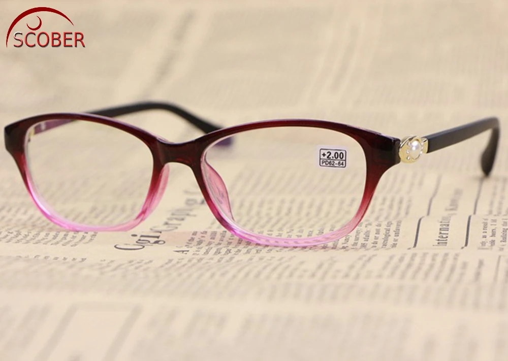 SCOBER = Purple Diamond Reading Glasses Vintage Women Pearl decoration Spectacles +1 +1.25 +1.5 +1.75 +2 +2.25 +2.5 +2.75 TO +4
SCOBER = Purple Diamond Reading Glasses Vintage Women Pearl decoration Spectacles +1 +1.25 +1.5 +1.75 +2 +2.25 +2.5 +2.75 TO +4