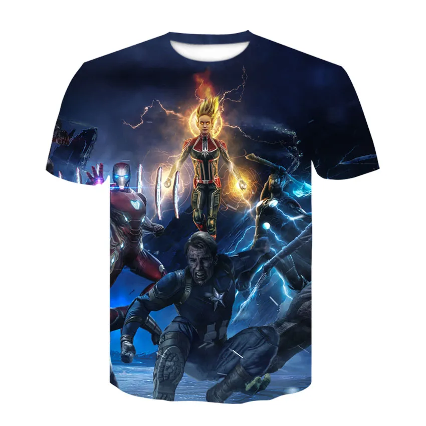 2019 The Avengers 4 Endgame Tshirt Summer Newest Men T Shirt Avenger Road Superhero Design T-Shirt Casual Short Sleeve
2019 The Avengers 4 Endgame Tshirt Summer Newest Men T Shirt Avenger Road Superhero Design T-Shirt Casual Short Sleeve