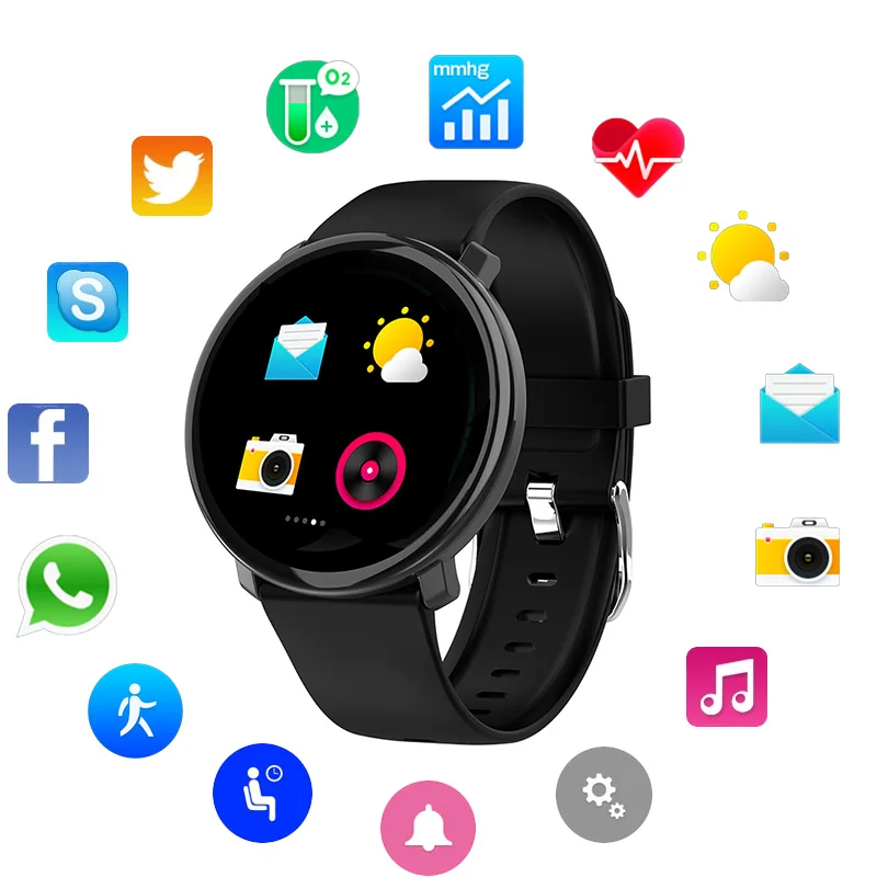 Smart Bracelet Men Women Fitness Activity Heart Rate Tracker blood pressure Watch Full Screen Touch Smart Wristband Waterproof
Smart Bracelet Men Women Fitness Activity Heart Rate Tracker blood pressure Watch Full Screen Touch Smart Wristband Waterproof