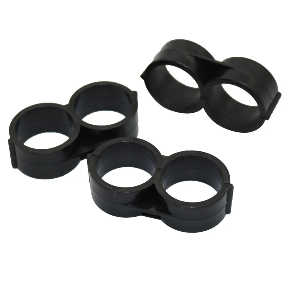 

Drip Irrigation Tape 20 mm Hose End Plug Folding Ring Waterstop Adapter hose end Handicap Agriculture Irrigation Plug 50 Pcs