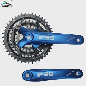 JIANKUN mountain bike Crank Chainwheel 22-32-44T square hole 9 27-speed aluminum alloy bicycle shifting gear
JIANKUN mountain bike Crank Chainwheel 22-32-44T square hole 9 27-speed aluminum alloy bicycle shifting gear