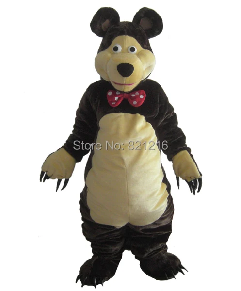Bear Mascot Costume Dark Brown Bear Classical Cartoon Character Outfit Suit for Halloween party event
Bear Mascot Costume Dark Brown Bear Classical Cartoon Character Outfit Suit for Halloween party event