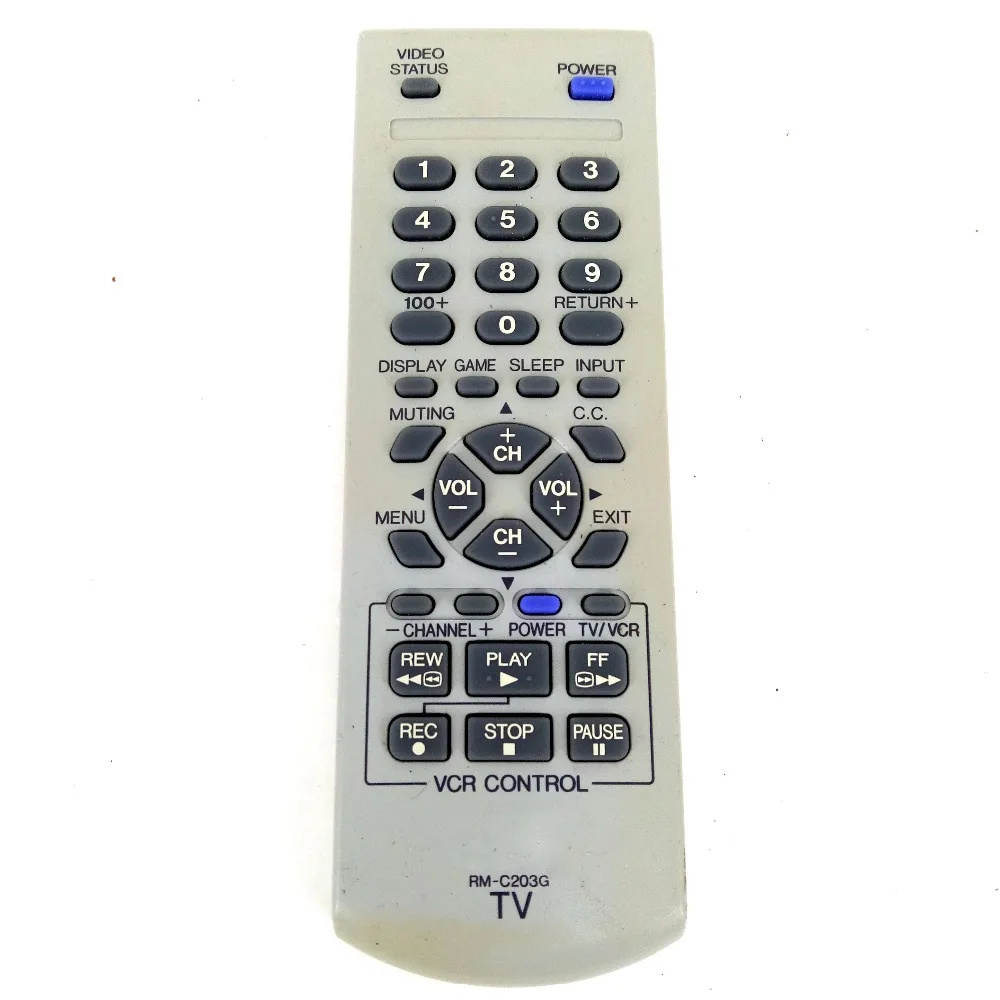 Used Original RM-C203G RMC203G Remote Control for JVC TV for AV27CF35 AV27CF35/Z AV27CF35S Fernbedienung
Used Original RM-C203G RMC203G Remote Control for JVC TV for AV27CF35 AV27CF35/Z AV27CF35S Fernbedienung