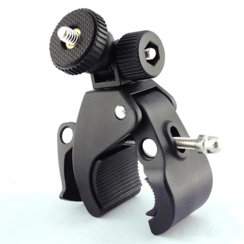 Elistooop Bicycle Bike Handlebar Mount Clip Holder 1/4" Screw Tripod Clamp Bracket For GoPro Hero 4 3 2 1 Xiaomi Yi
Elistooop Bicycle Bike Handlebar Mount Clip Holder 1/4" Screw Tripod Clamp Bracket For GoPro Hero 4 3 2 1 Xiaomi Yi