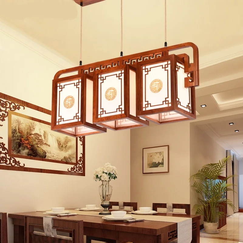 Chinese antique Pendant Lights 3 restaurant lamps solid wood corridor aisle staircase balcony tea house single head LU814279
Chinese antique Pendant Lights 3 restaurant lamps solid wood corridor aisle staircase balcony tea house single head LU814279
