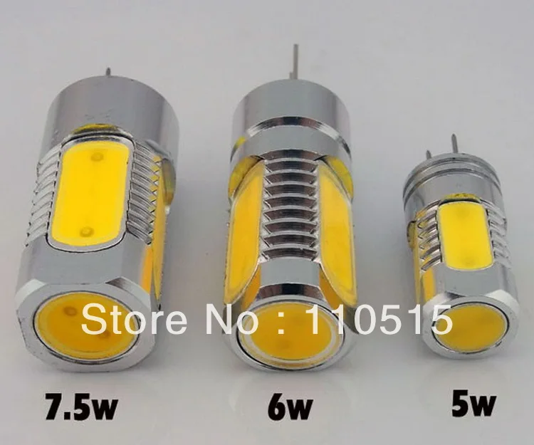 LED tube light G4 lamp light 12V 360 degree cob bulbs 5w,6w,7.5w high power white warm white 100pcs free shipping
LED tube light G4 lamp light 12V 360 degree cob bulbs 5w,6w,7.5w high power white warm white 100pcs free shipping