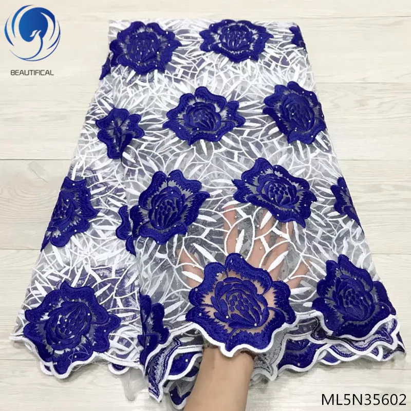 BEAUTIFICAL blue embroidered fabric laceafrican lace fabrics high quality french net lace 5 yards/lot hot sale for party ML5N356
BEAUTIFICAL blue embroidered fabric laceafrican lace fabrics high quality french net lace 5 yards/lot hot sale for party ML5N356
