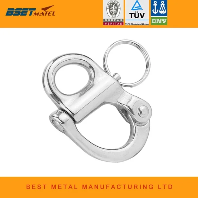 stainless steel 316 Rigging Sailing Fixed Bail Snap Shackle Fixed Eye snap hook sailboat Sailing Boat Yacht Outdoor Living
stainless steel 316 Rigging Sailing Fixed Bail Snap Shackle Fixed Eye snap hook sailboat Sailing Boat Yacht Outdoor Living