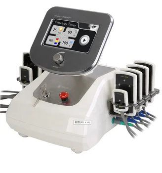 6-in-1 Cavitation + Vacuum + Bipolar + Four-polar + Six-polar + 650nm Bio micro-current machine
6-in-1 Cavitation + Vacuum + Bipolar + Four-polar + Six-polar + 650nm Bio micro-current machine