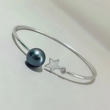 925 Sterling Silver Pearl Bracelet Mountings Fashion ADJUSTABLE Bangle Findings Jewelry Parts Fittings Accessories, 3pcs/lot
925 Sterling Silver Pearl Bracelet Mountings Fashion ADJUSTABLE Bangle Findings Jewelry Parts Fittings Accessories, 3pcs/lot