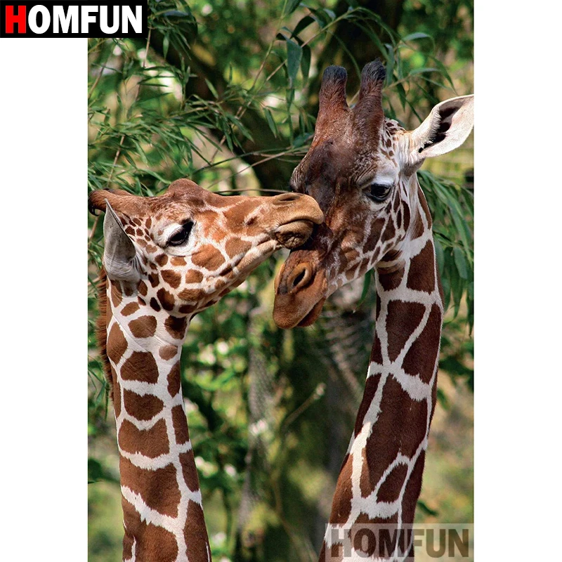 HOMFUN 5D DIY Diamond Painting Full Square/Round Drill "Animal giraffe" 3D Embroidery Cross Stitch gift Home Decor Gift A08225
HOMFUN 5D DIY Diamond Painting Full Square/Round Drill "Animal giraffe" 3D Embroidery Cross Stitch gift Home Decor Gift A08225